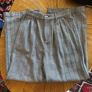 High waisted flare dress Pants